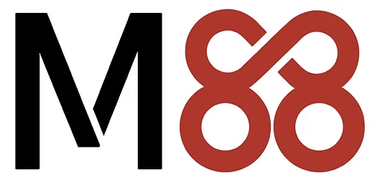 m88 logo thương hiệu nhà cái
